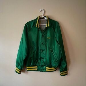 Vintage Satin bowling league jacket